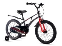 Детский велосипед Maxiscoo Air Стандарт 18, год 2025, цвет Серый