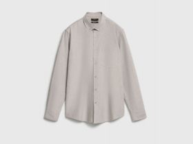 Рубашка из ткани оксфорд, Коричневый