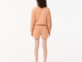 Женские короткие спортивные шорты Lacoste