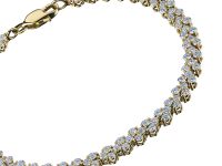 Браслет из желтого золота э0312бр11231273