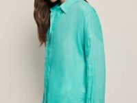 Блузка из конопляной ткани