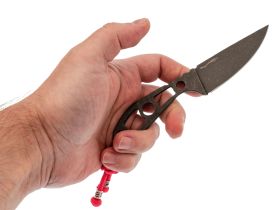 Нож Волчий Век Скелетная Масичька 2, сталь PGK, blackwash