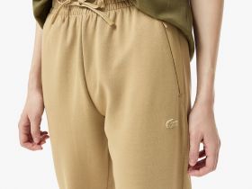 Женские спортивные брюки Lacoste из хлопка