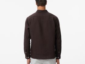 Мужская льняная рубашка Lacoste