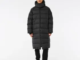 Мужская утеплённая куртка-парка Lacoste ниже колена