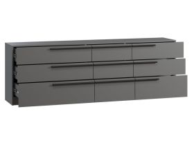 Комод Кимбол 210x70 Графитовый