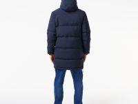 Мужская стёганая куртка Lacoste с капюшоном