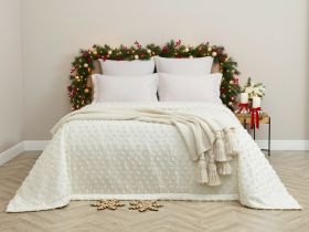 Покрывало Letizia, молочный