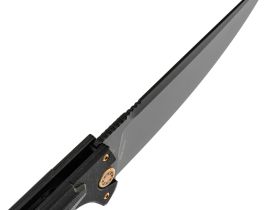 Складной нож Нукер Black, сталь AUS8, рукоять G10