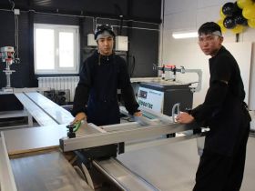 Учебно-производственный комплекс открыли в Октемской школе