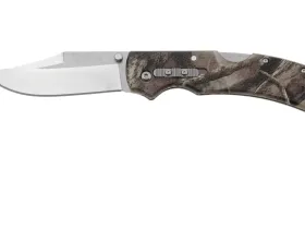 Нож складной Cold Steel Double Safe Hunter, сталь 8Cr13MoV, рукоять термопластик GFN, камуфляж