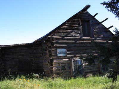 Здание, где в 1923 г. размещался штаб отряда И.Я. Строда