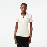 Женское поло Lacoste приталенного кроя из органического хлопка