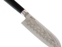 Кухонный нож Сантоку TG, сталь VG-10/обкладка DAMASCUS, рукоять G10