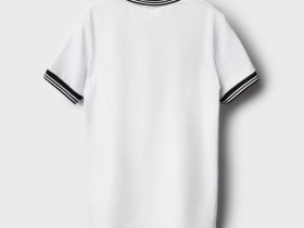 Сорочка трикотажная с воротником поло для мальчиков