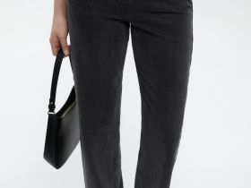 Джинсы mom fit женские