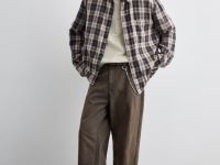 Рубашка из фланели в клетку Глория Джинс
