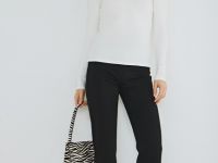 Треггинсы из вискозы, Черный