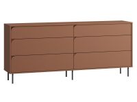 Комод Блест 200x87 Терракотовый