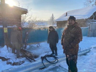 В устранении аварии в Чурапчинском улусе Якутии помогают 62 добровольца