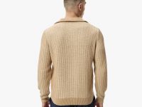 Мужской свитер Lacoste с высоким воротом на молнии CLASSIC FIT