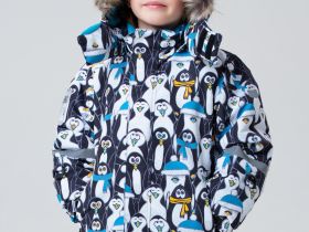 Комплект текстильный с полиуретановым покрытием для мальчиков: куртка, полукомбинезон