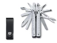 Мультитул Victorinox SwissTool, сталь X50CrMoV15, рукоять нержавеющая сталь, серый