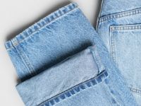 Джинсы Boyfriend с низкой посадкой, Голубой