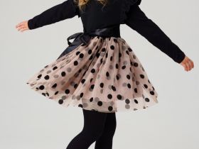 Платье трикотажное для девочек