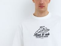 Футболка с принтом, Белый