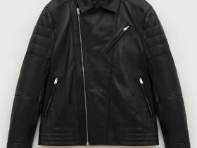 Куртка-косуха из натуральной кожи