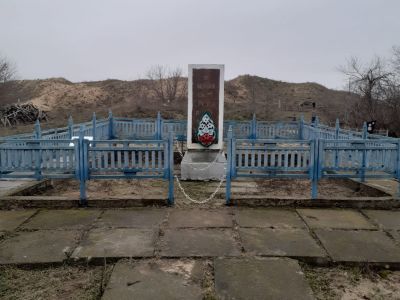 Братская могила советских воинов, погибших в период Сталинградской битвы