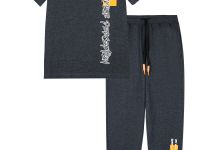 Комплект трикотажный для мальчиков: фуфайка (футболка), брюки