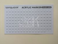 Набор маркеров акриловые Languo 126 цветов