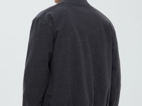 Куртка-бомбер на пуговицах