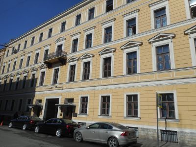 Дом, в котором с 1869 г. жил и в 1887 г. умер актер Самойлов Василий Васильевич