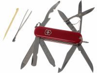 Нож перочинный Victorinox MiniChamp, сталь X55CrMo14, рукоять Cellidor®, красный