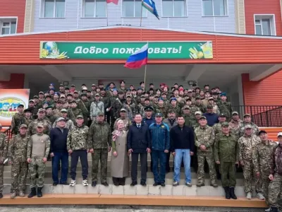 Ветераны СВО приняли участие в военно-полевых сборах для школьников в селе Бестях Якутии