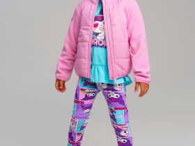 Куртка трикотажная для девочек