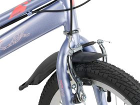 Детский велосипед Foxx Jasmine 20 V, год 2026, цвет Голубой