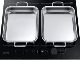 Индукционная варочная поверхность Samsung Extended Flex Zone Plus 59 см, черный
