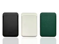 Чехол Kzdoo Leather Wallet MagSafe (Khaki)