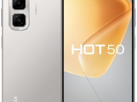 Смартфон Infinix Hot 50 6/256 ГБ Серый