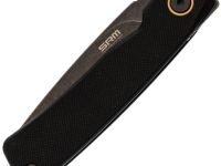 Складной нож SRM Air, сталь 14C28N, рукоять G10, черный