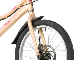 Детский велосипед Foxx Jasmine 20 Disc, год 2026, цвет Красный-Розовый