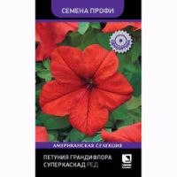 Петуния грандифлора Суперкаскад Ред (Семена Профи)(срок реализации до конца 2026 г)