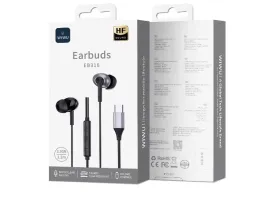 Проводная стерео-гарнитура WIWU Earbuds EB318 Type-C (черный)