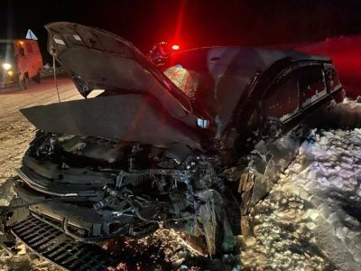Шесть человек пострадали в результате столкновения двух автомобилей в Алданском районе Якутии