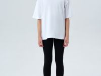 Комплект трикотажный для девочек: фуфайка (футболка), брюки (легинсы)