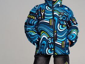 Куртка текстильная с полиуретановым покрытием для мальчиков